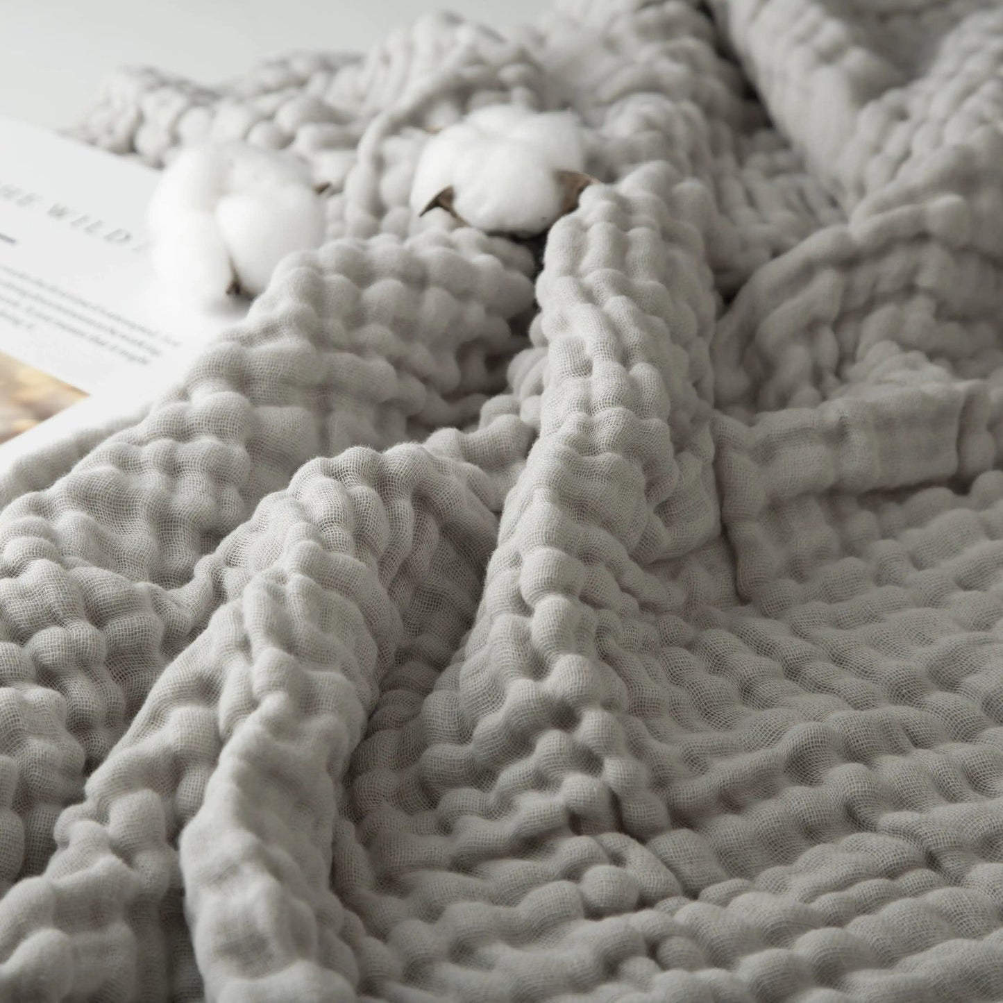 La Couverture en Mousseline – 100 % Coton Mousseline