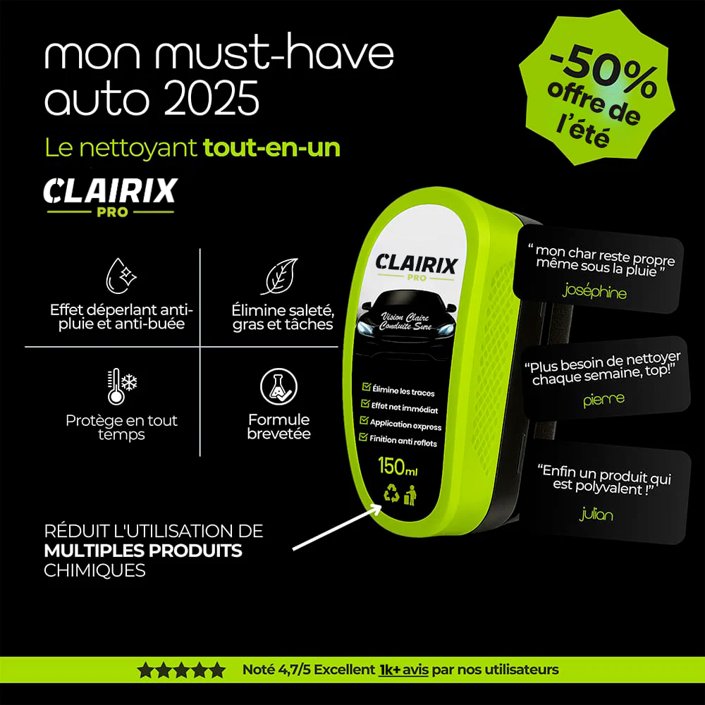 Nettoyant Voiture Clairix™